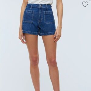 Madewell The Denim Emmett Short: Patch Pocket Ed